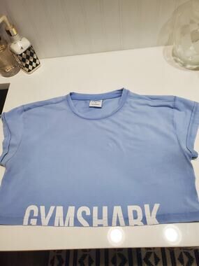 Gym Shark Fraction Crop Top size Small pls read